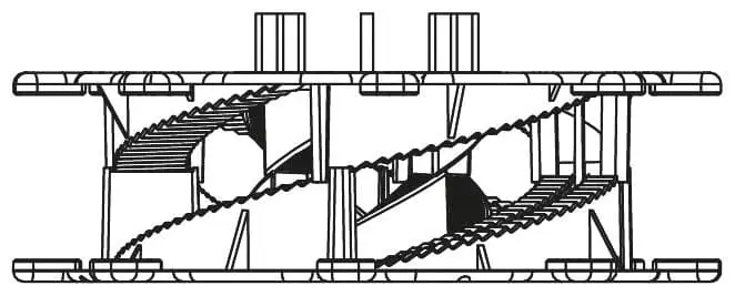 SD-S Spiral Drawing Side View