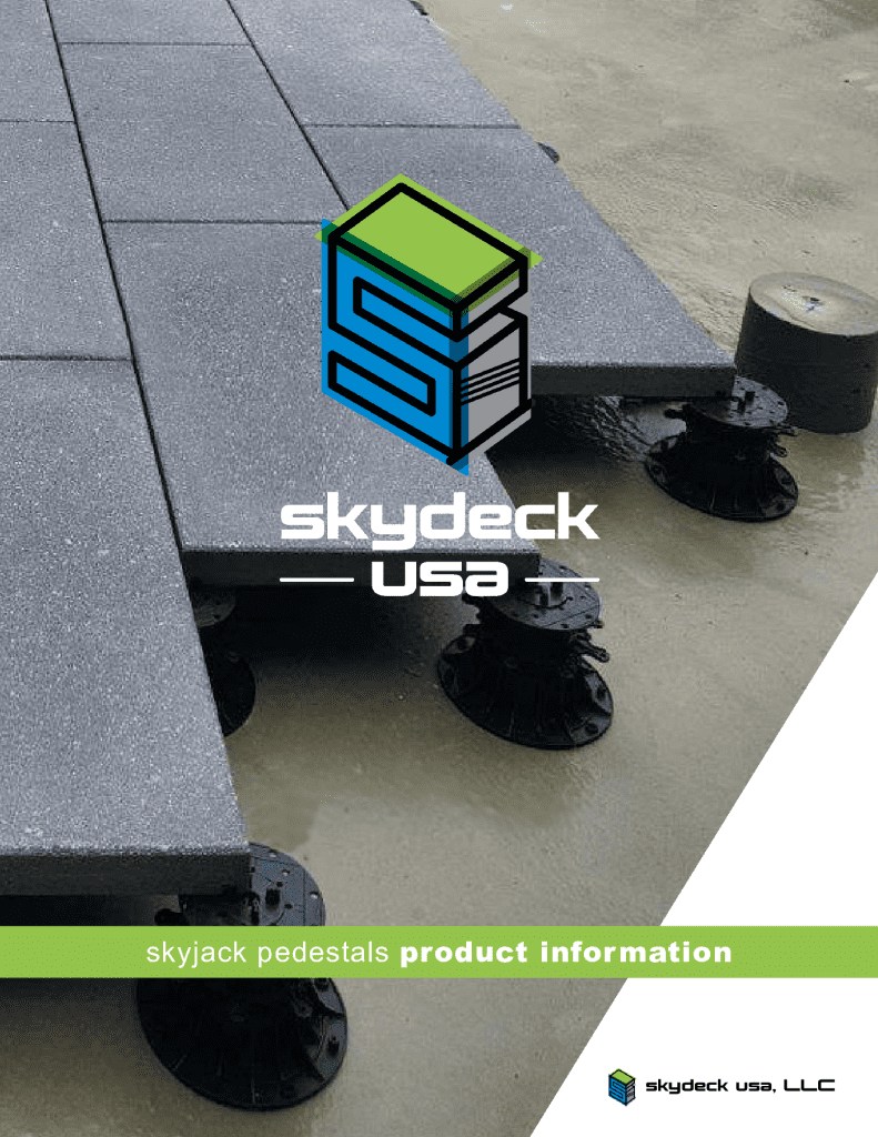 2025 SkyJack Adjustable Pedestal Brochure