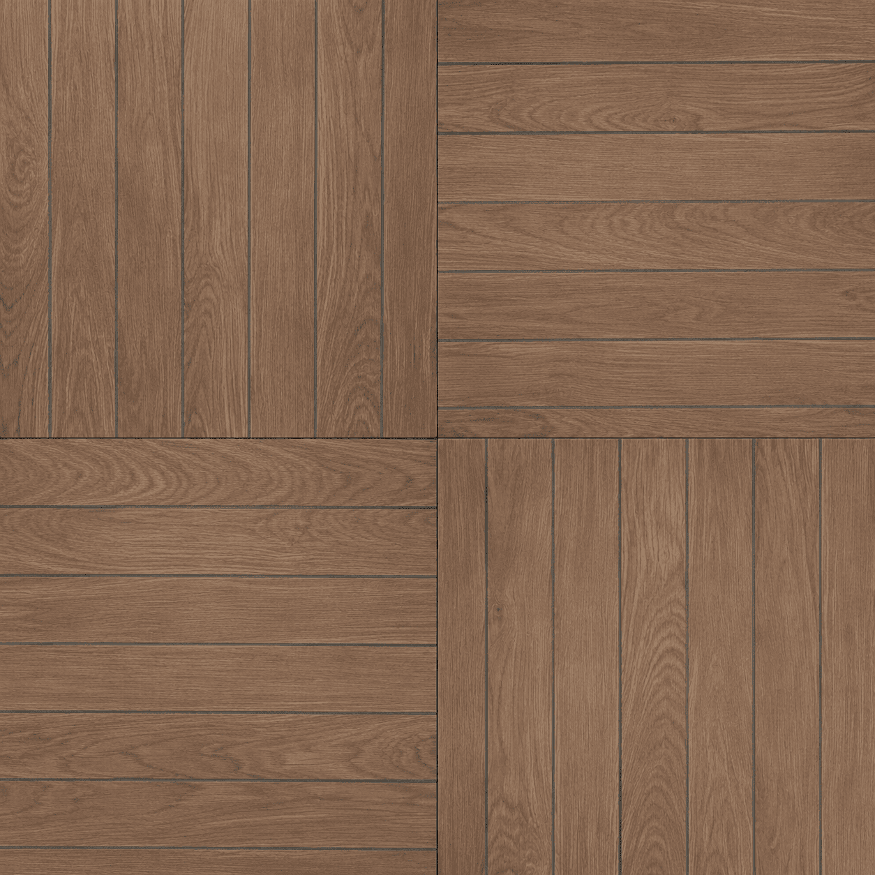 Strato-Chestnut 2cm Porcelain Paver Variation Image; Wood Look Porcelain Paver by Skydeck USA